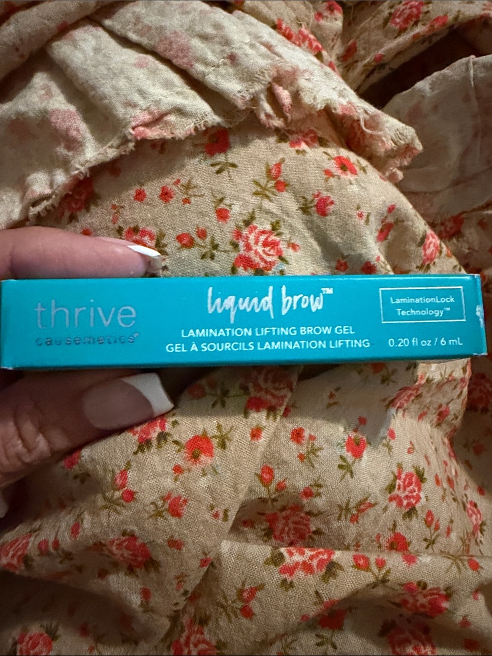 thrive causemetics Liquid Brow Lamination Lifting Gel - clear